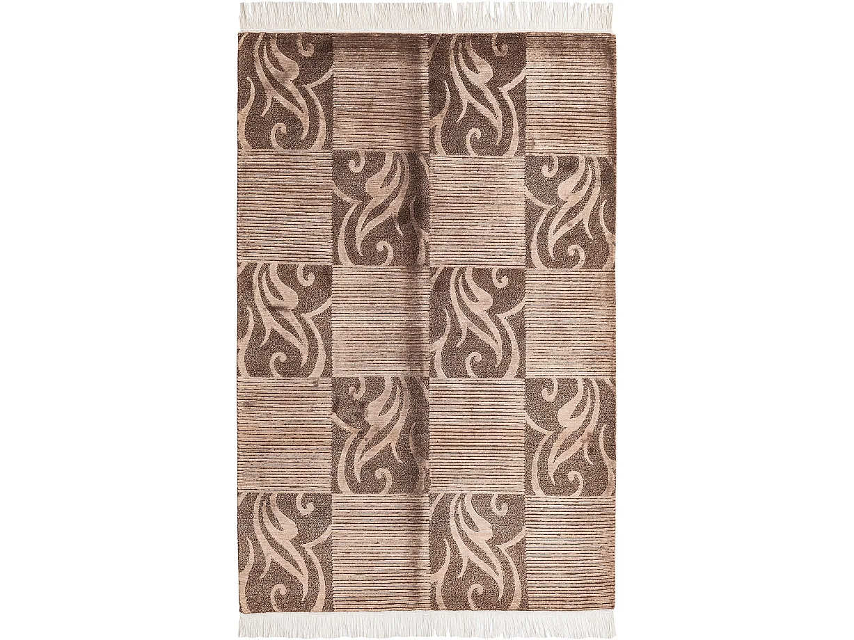 Tapis de laine 119x183 brun Darya
