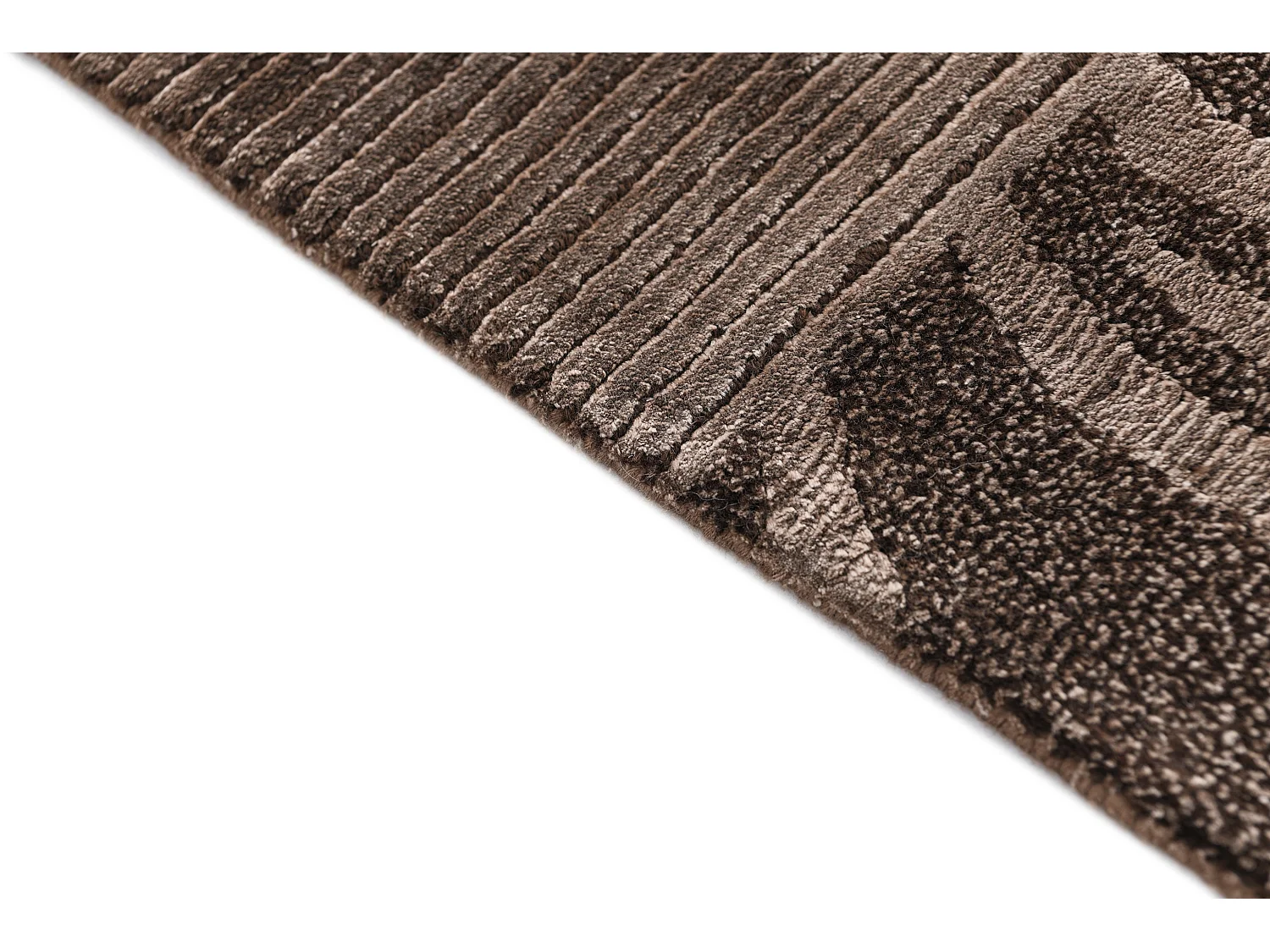 Tapis de laine 119x183 brun Darya