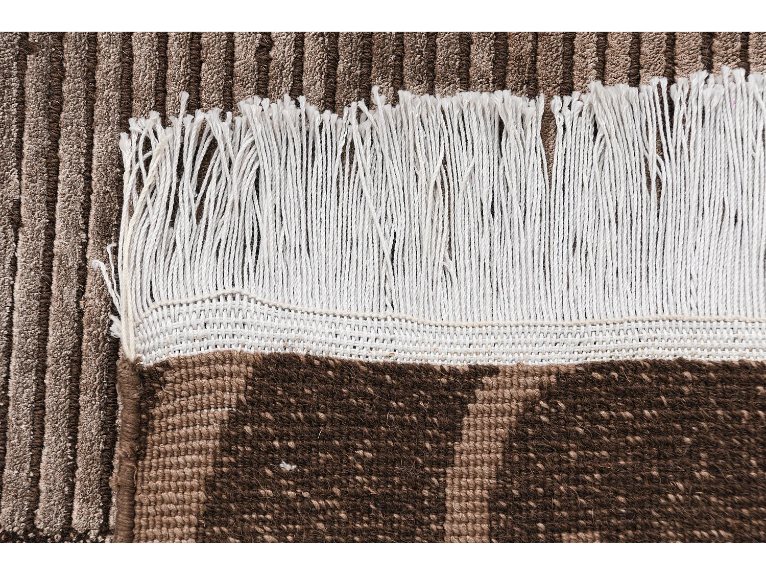 Tapis de laine 119x183 brun Darya