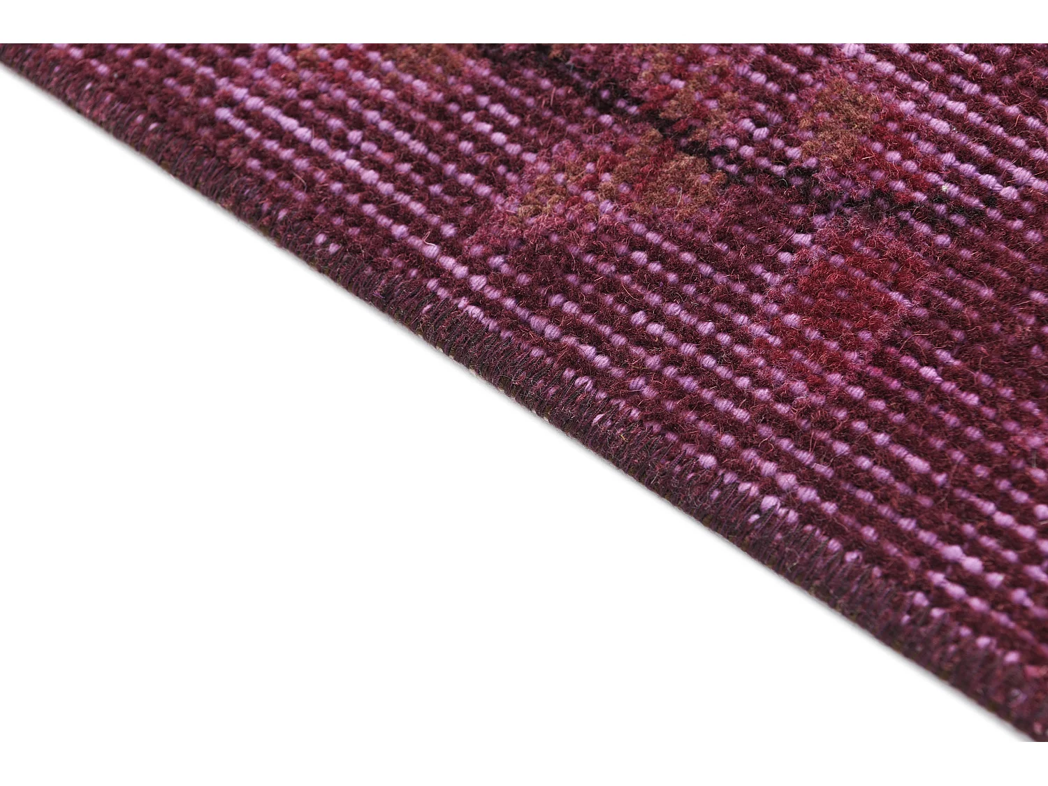 Tappeto in lana 180x295 Viola Ultra Vintage