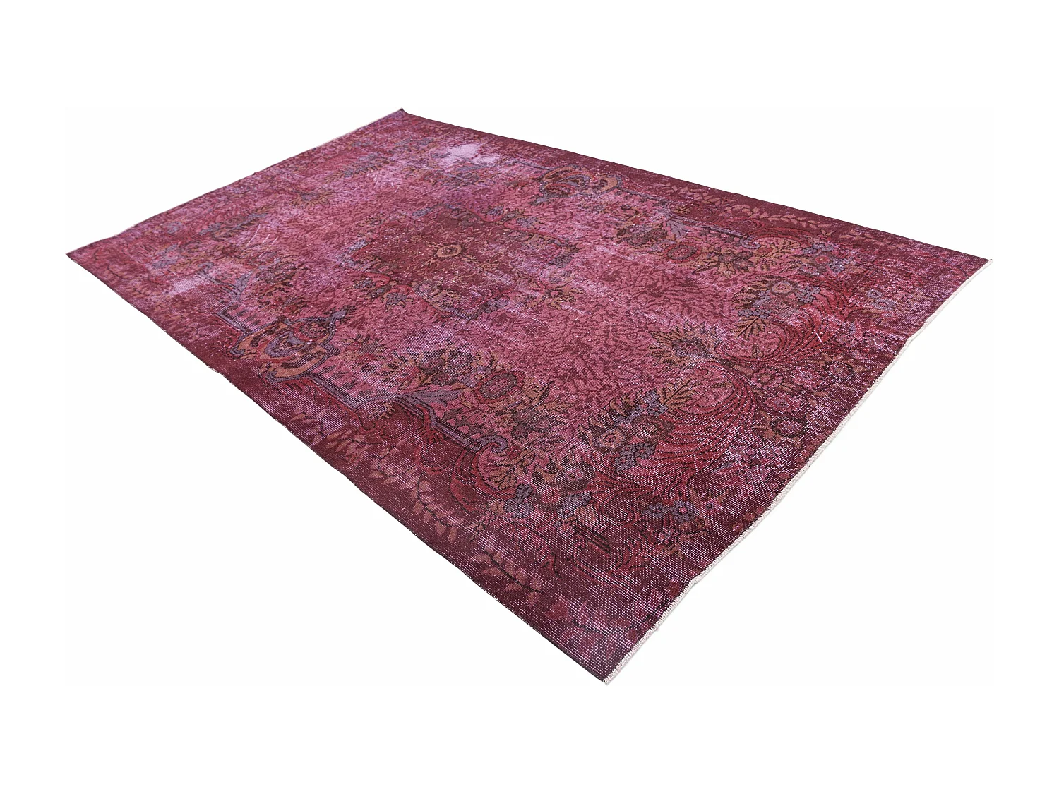 Tapis de laine 180x295 Violet Ultra Vintage