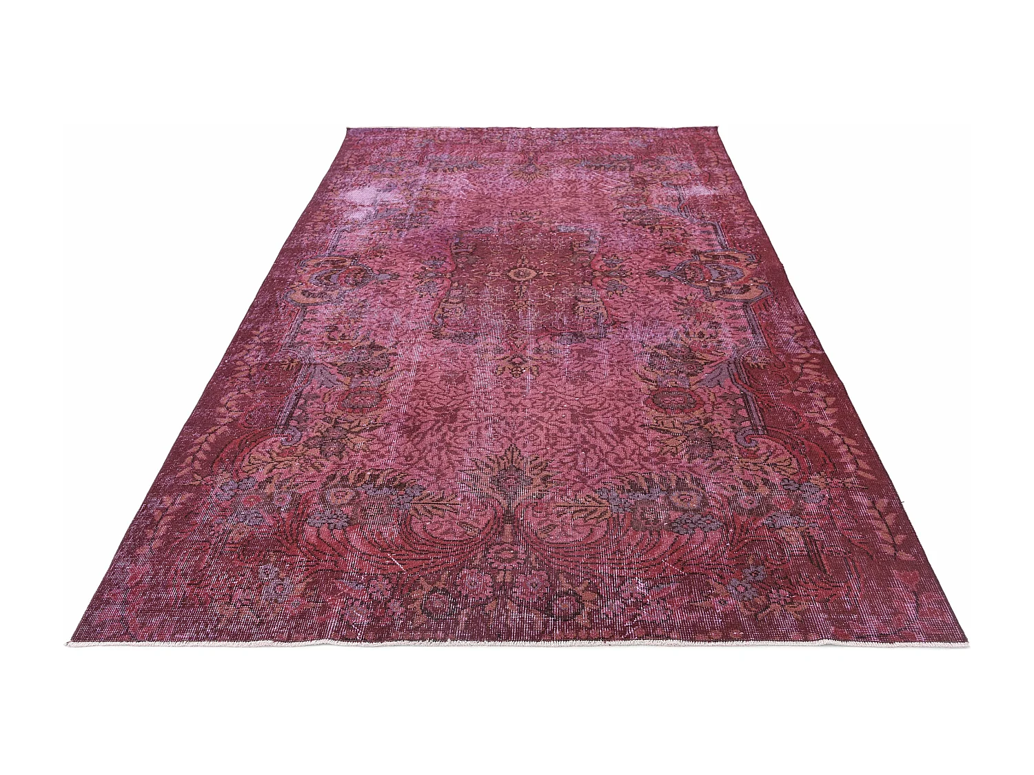 Tapis de laine 180x295 Violet Ultra Vintage