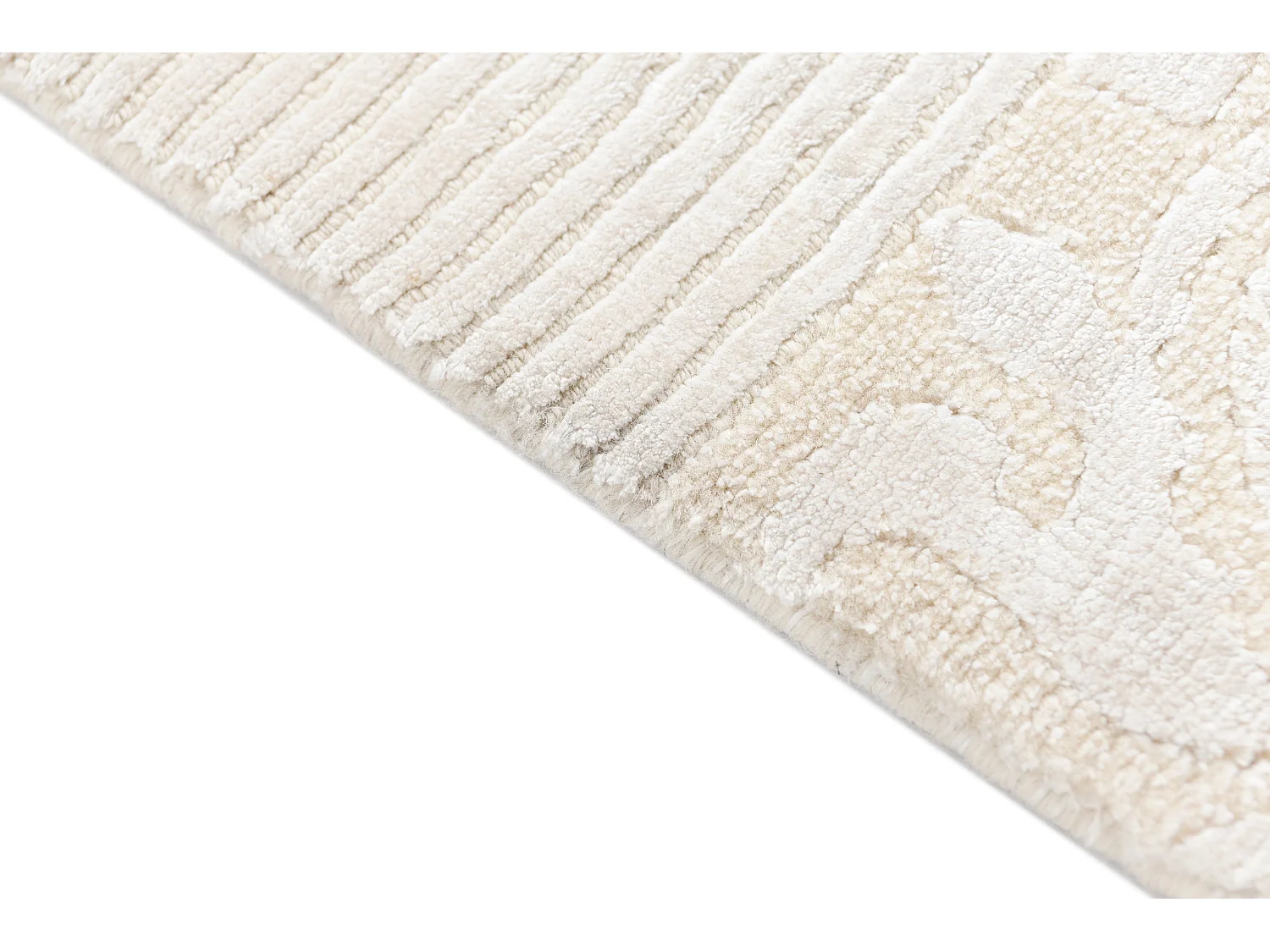 Tappeto per corridoio in lana 79x389 beige Darya