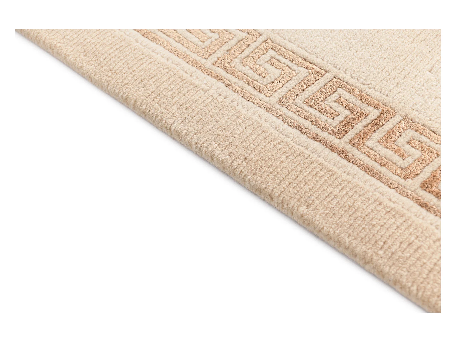 Tapis de couloir en laine 84x300 brun Darya