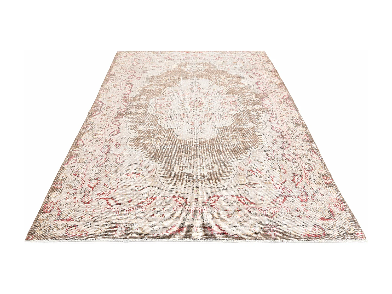 Tapis de laine 170x262 rose Ultra Vintage