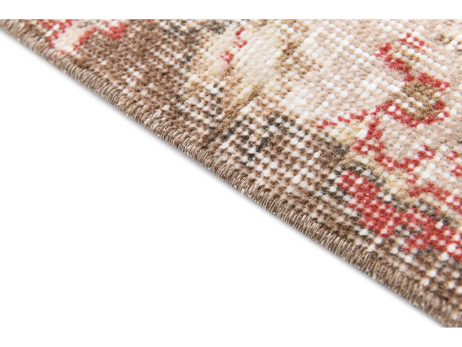 Tapis de laine 170x262 rose Ultra Vintage