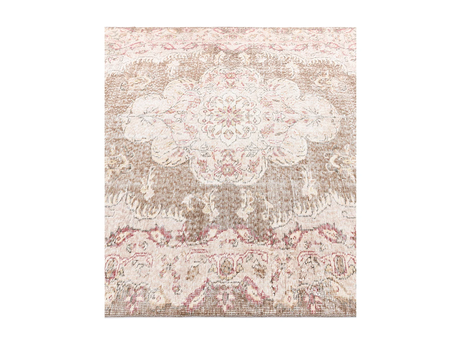 Tapis de laine 170x262 rose Ultra Vintage