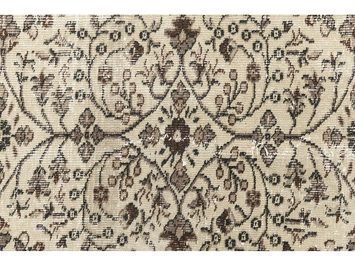 Tappeto in lana 150x249 beige Ultra Vintage