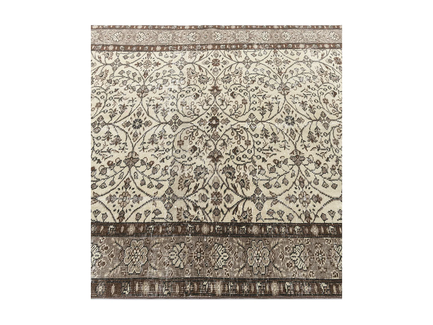 Tapis de laine 150x249 beige Ultra Vintage