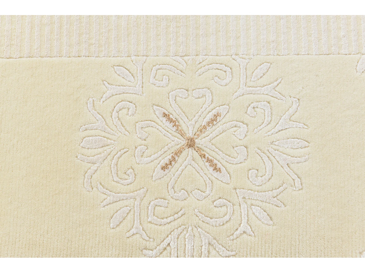 Tapis de laine 170x244 beige Darya