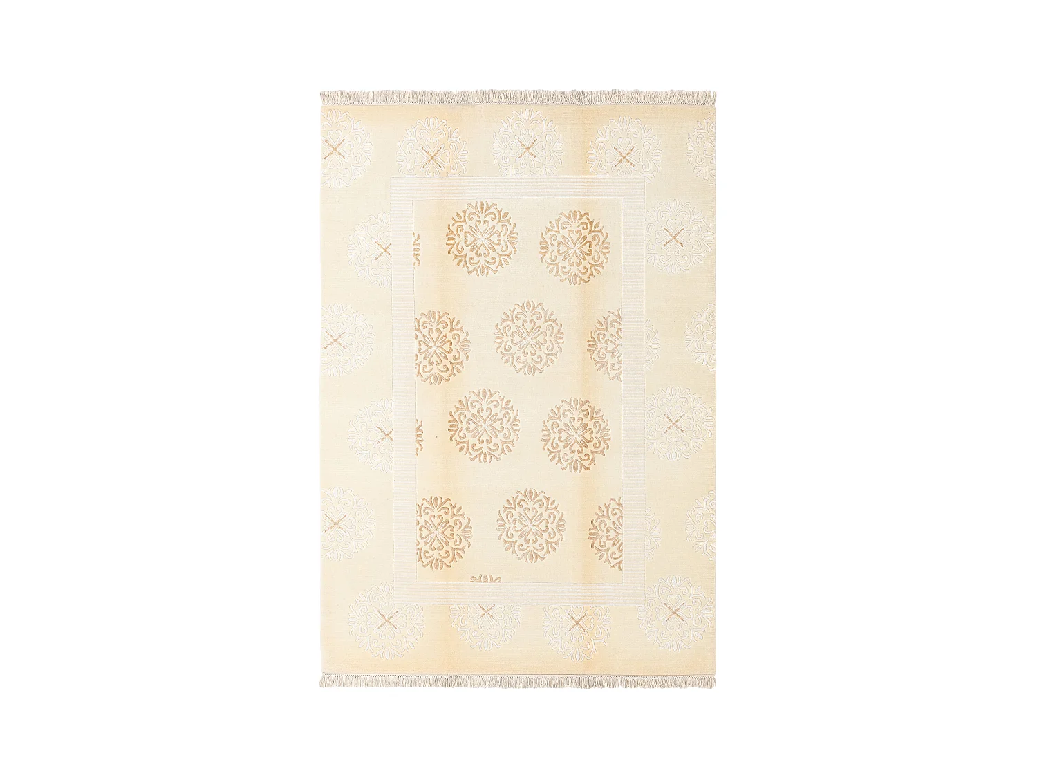 Wollteppich 170x244 Beige Darya