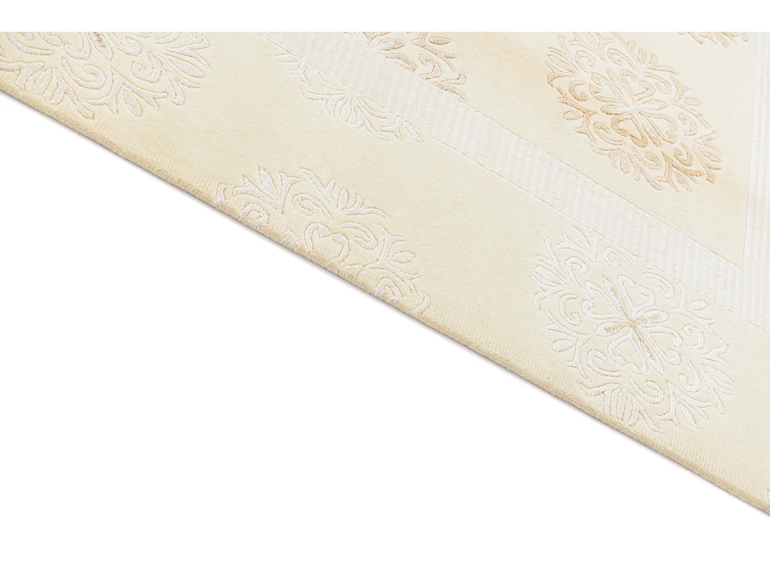 Tapis de laine 170x244 beige Darya