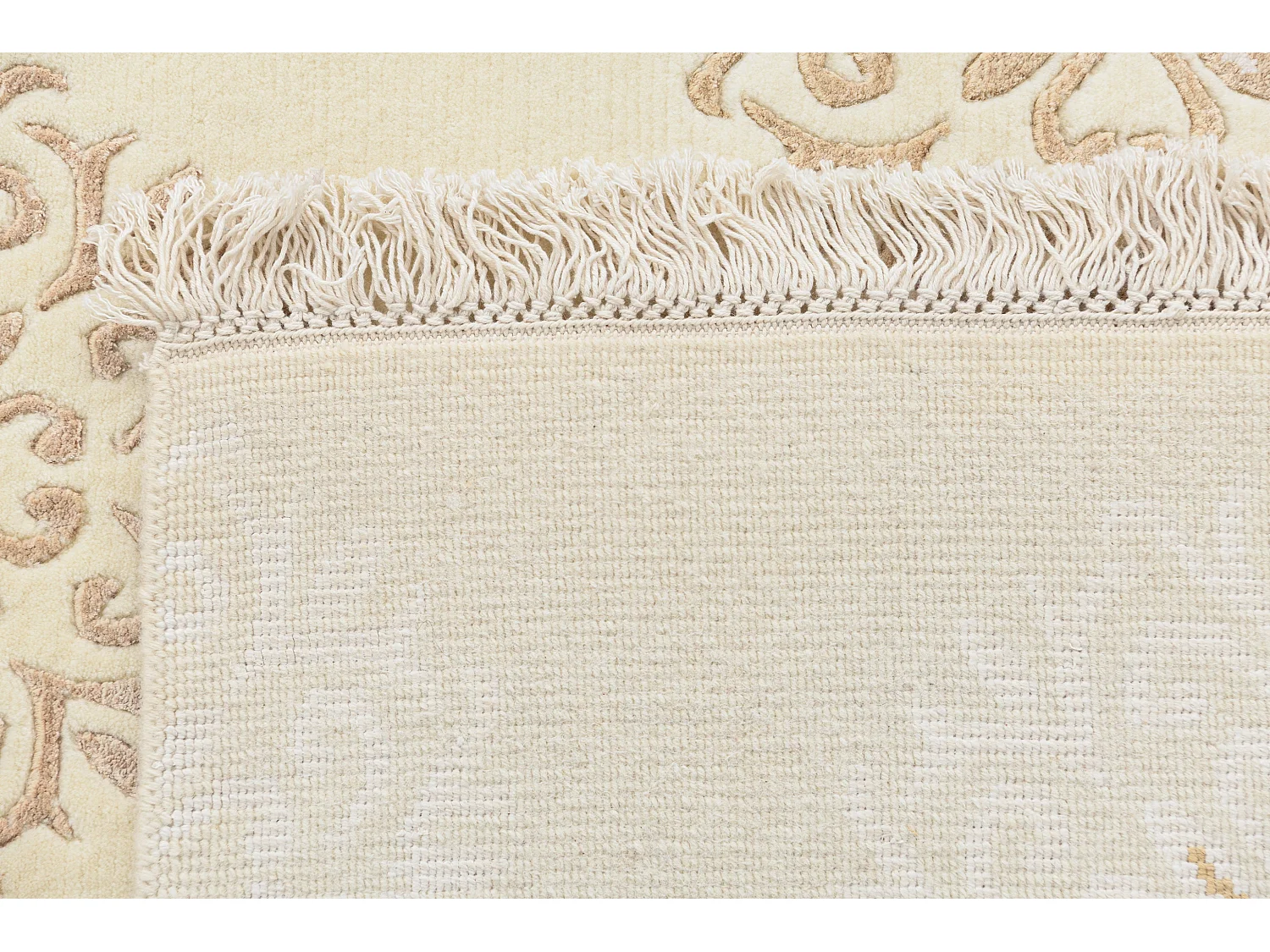 Tapis de laine 170x244 beige Darya