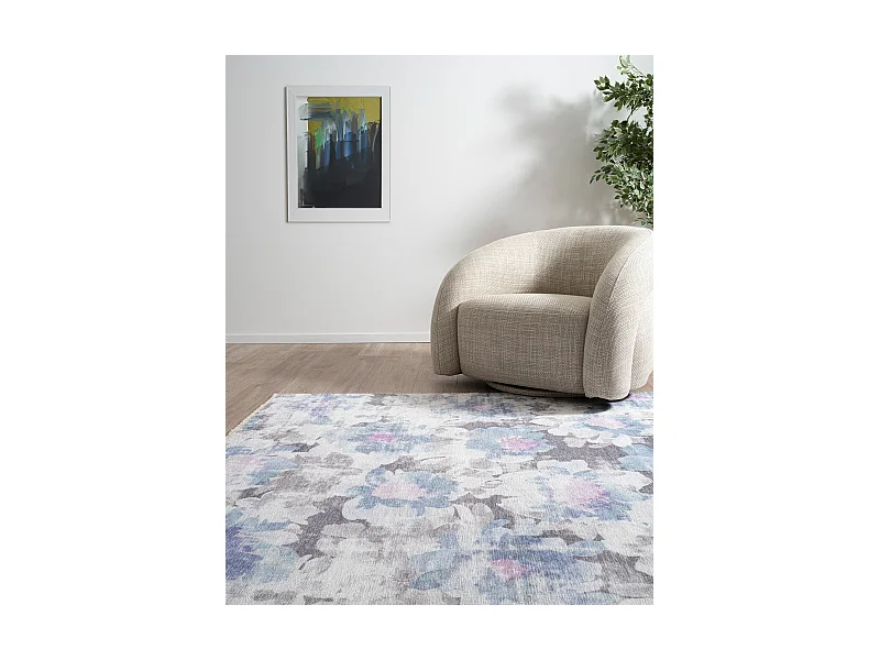 Teppich 180x275 Grau Kriens Blossom