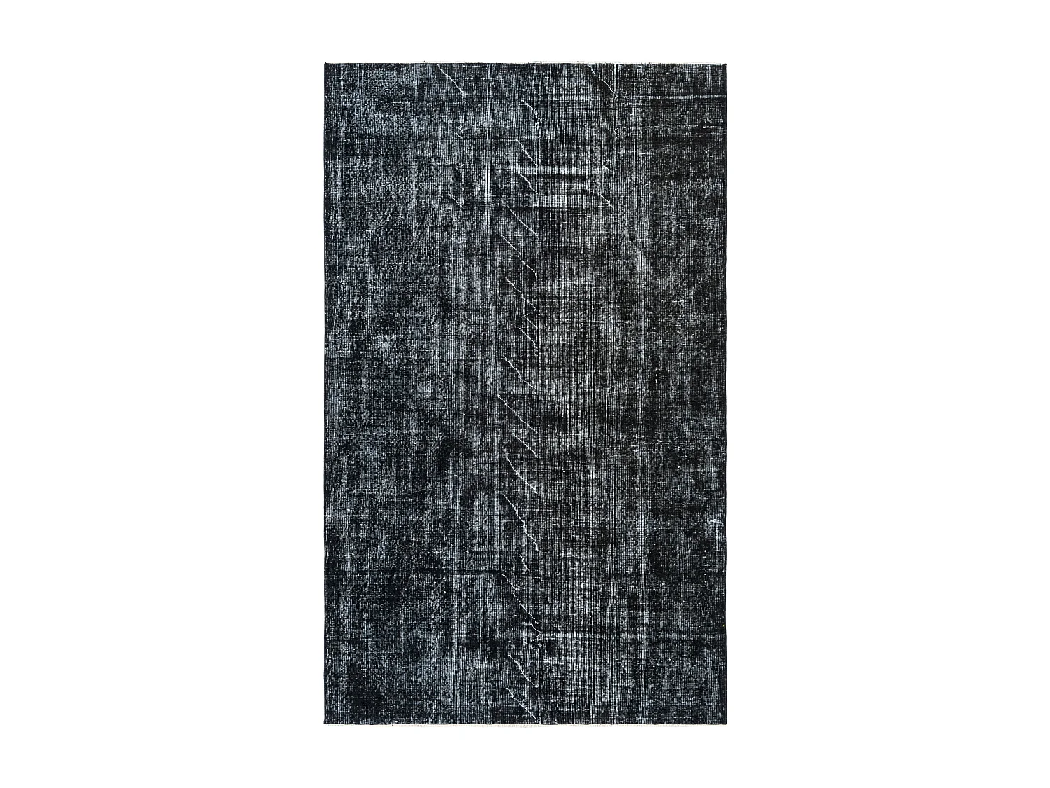 Tapis de laine 157x257 noir Ultra Vintage