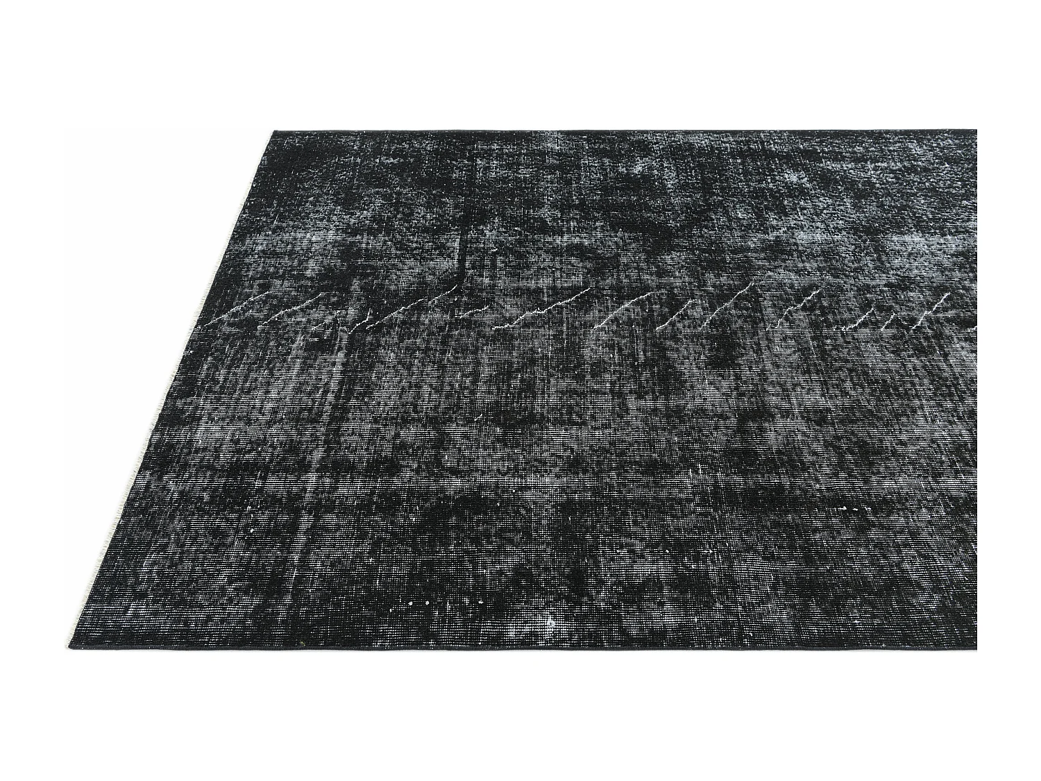 Tapis de laine 157x257 noir Ultra Vintage