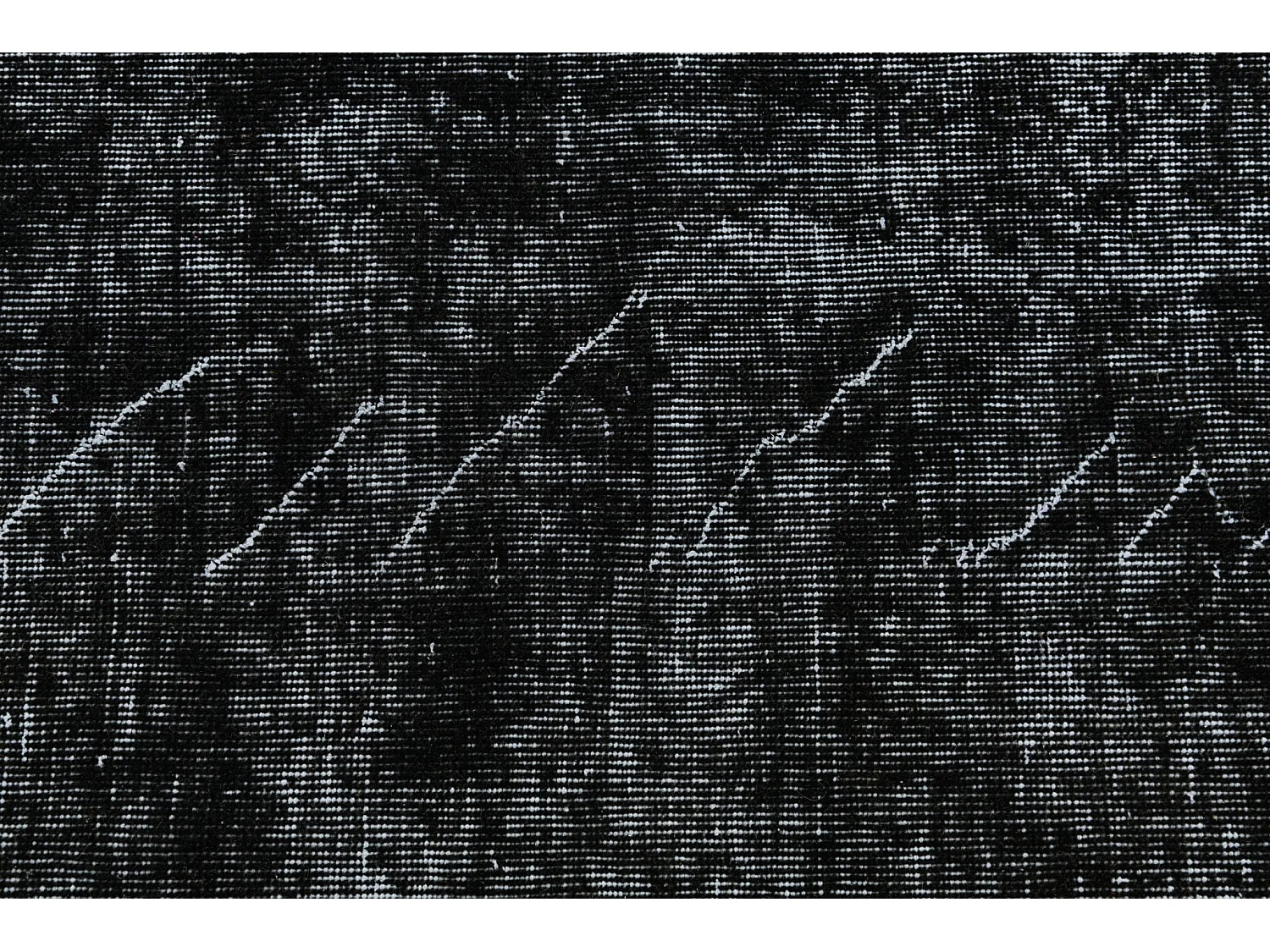 Tapis de laine 157x257 noir Ultra Vintage