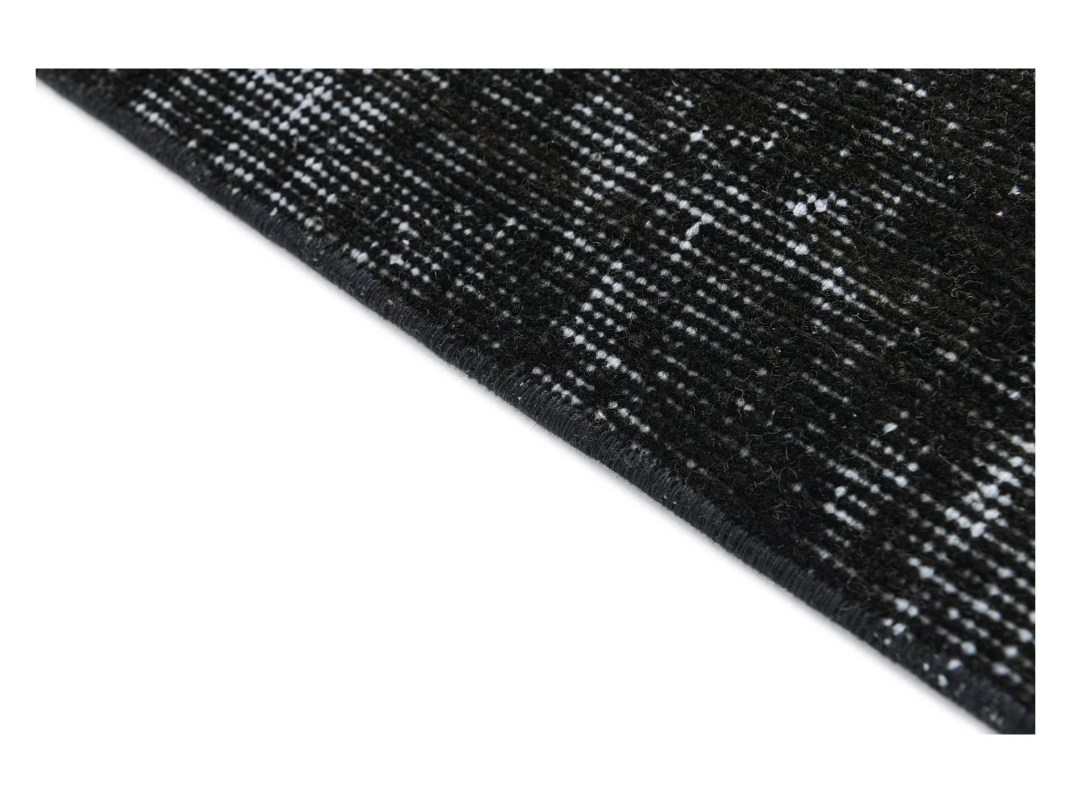 Wollteppich 157x257 Schwarz Ultra Vintage