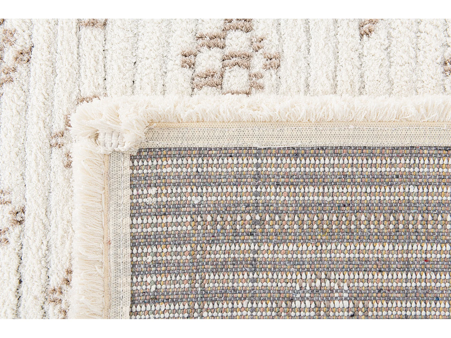 Tappeto 80x305 Bianco St. Gallen Folklore