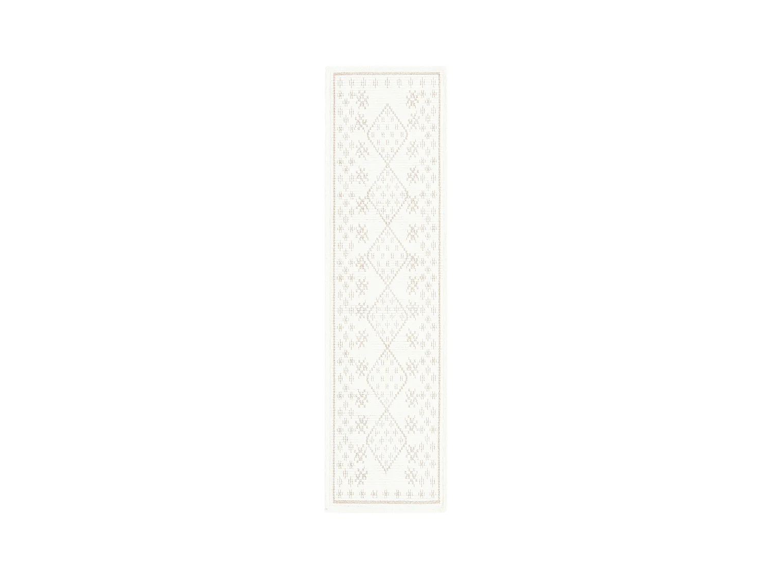 Tapis 80x305 Blanc St. Gallen Folklore