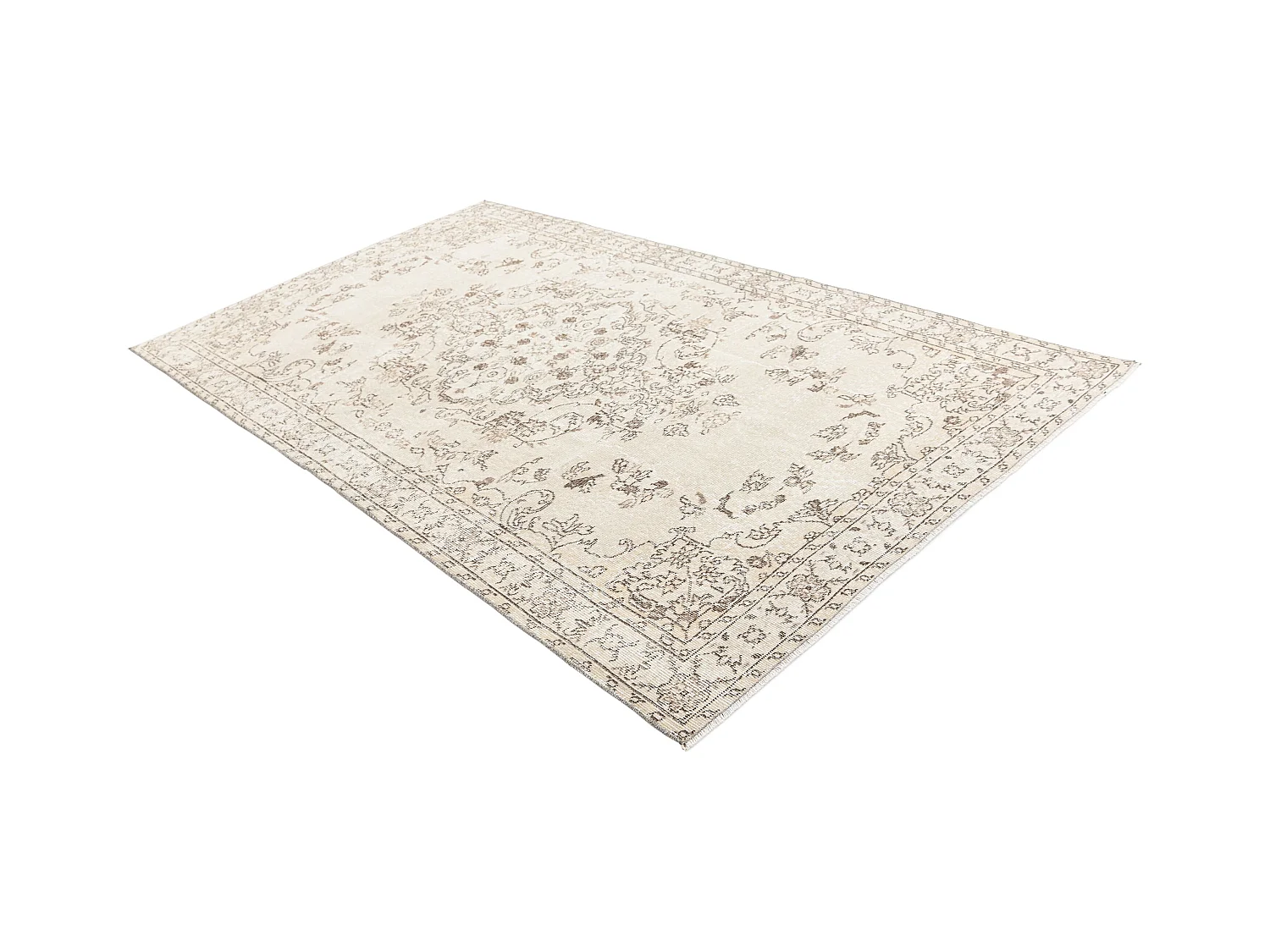 Tapis de laine 152x264 beige Ultra Vintage