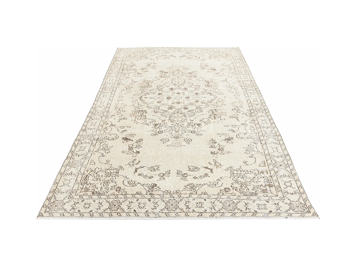 Tapis de laine 152x264 beige Ultra Vintage