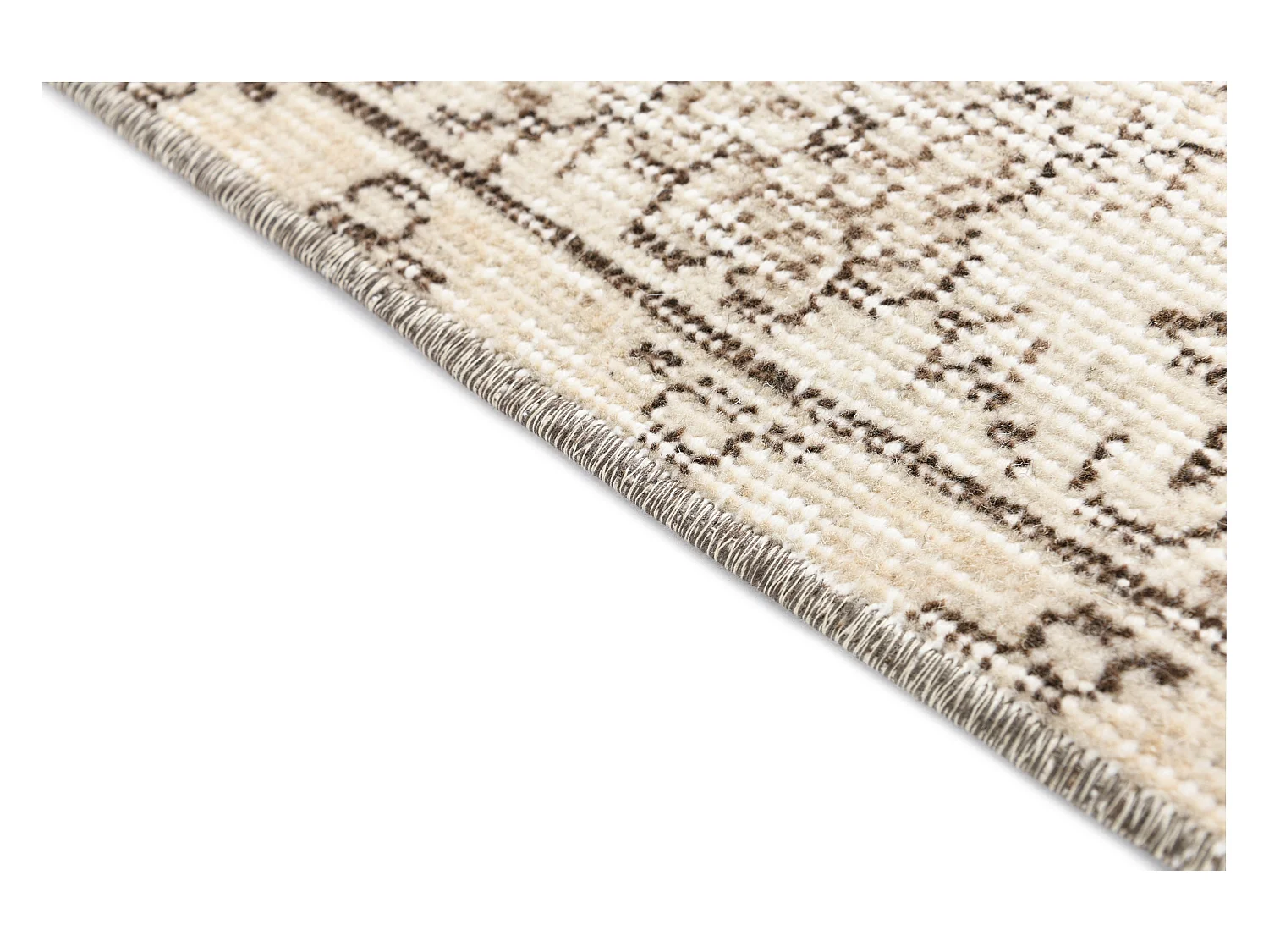 Tapis de laine 152x264 beige Ultra Vintage