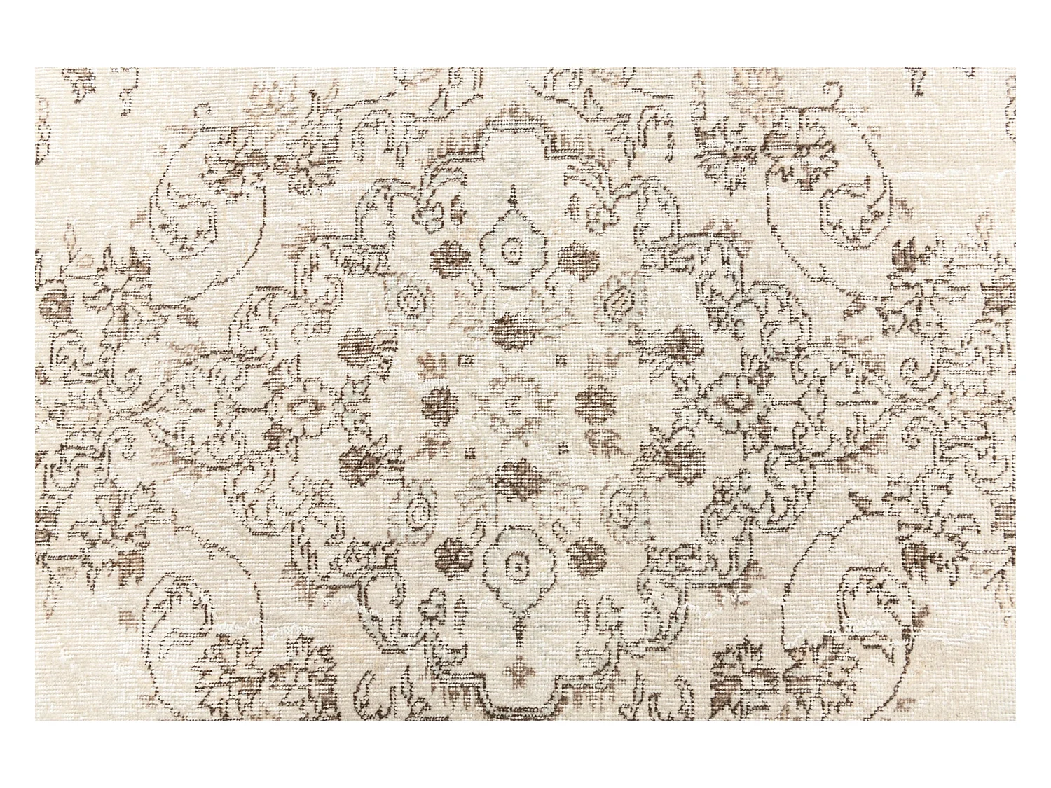 Tapis de laine 152x264 beige Ultra Vintage