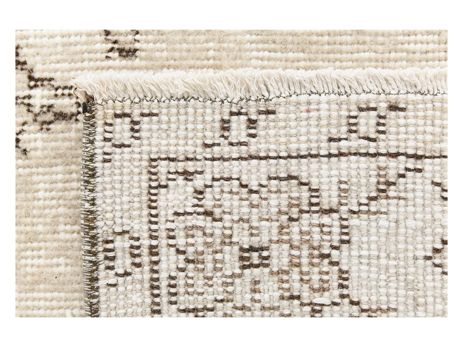 Tapis de laine 152x264 beige Ultra Vintage