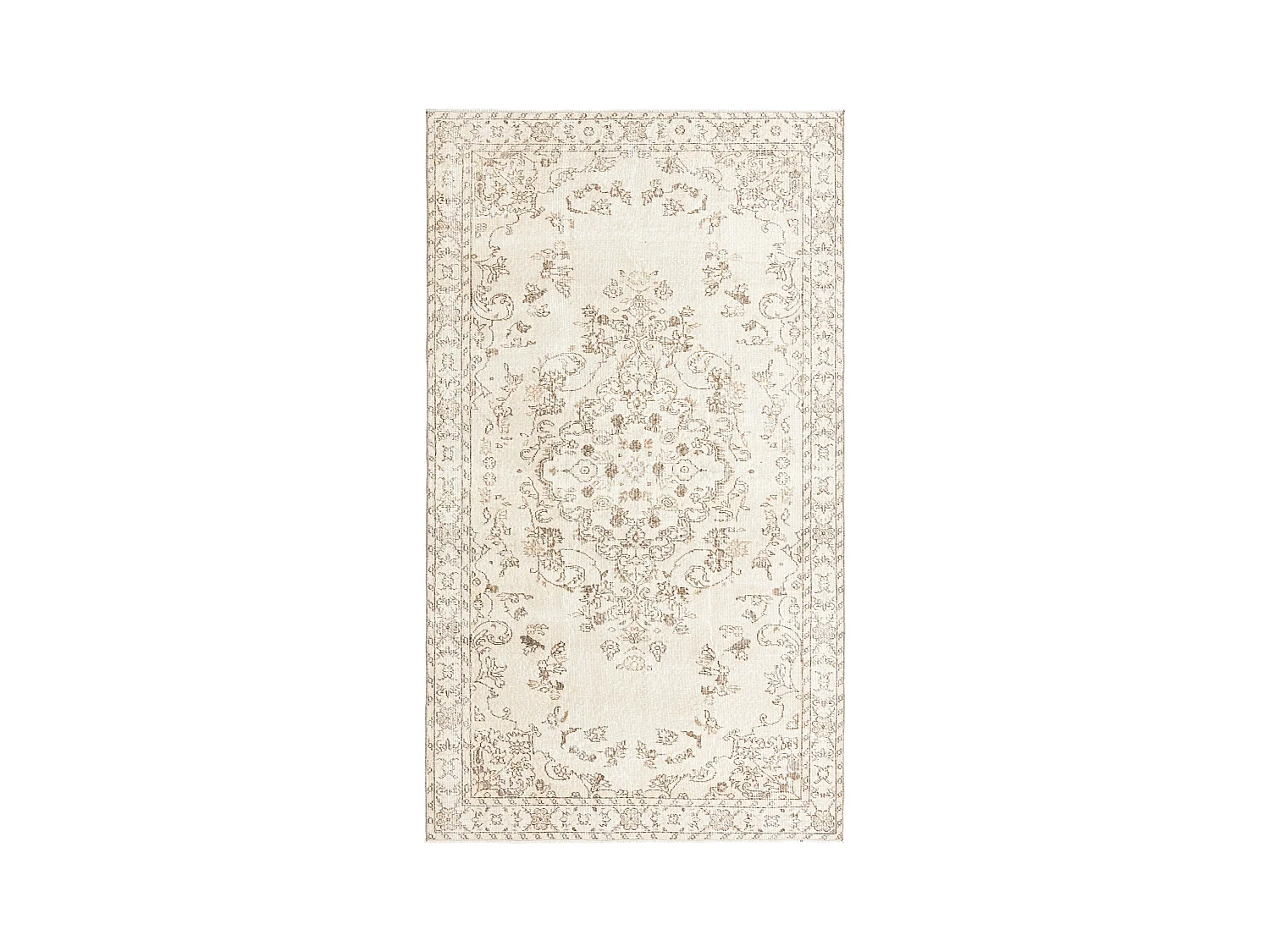 Tapis de laine 152x264 beige Ultra Vintage