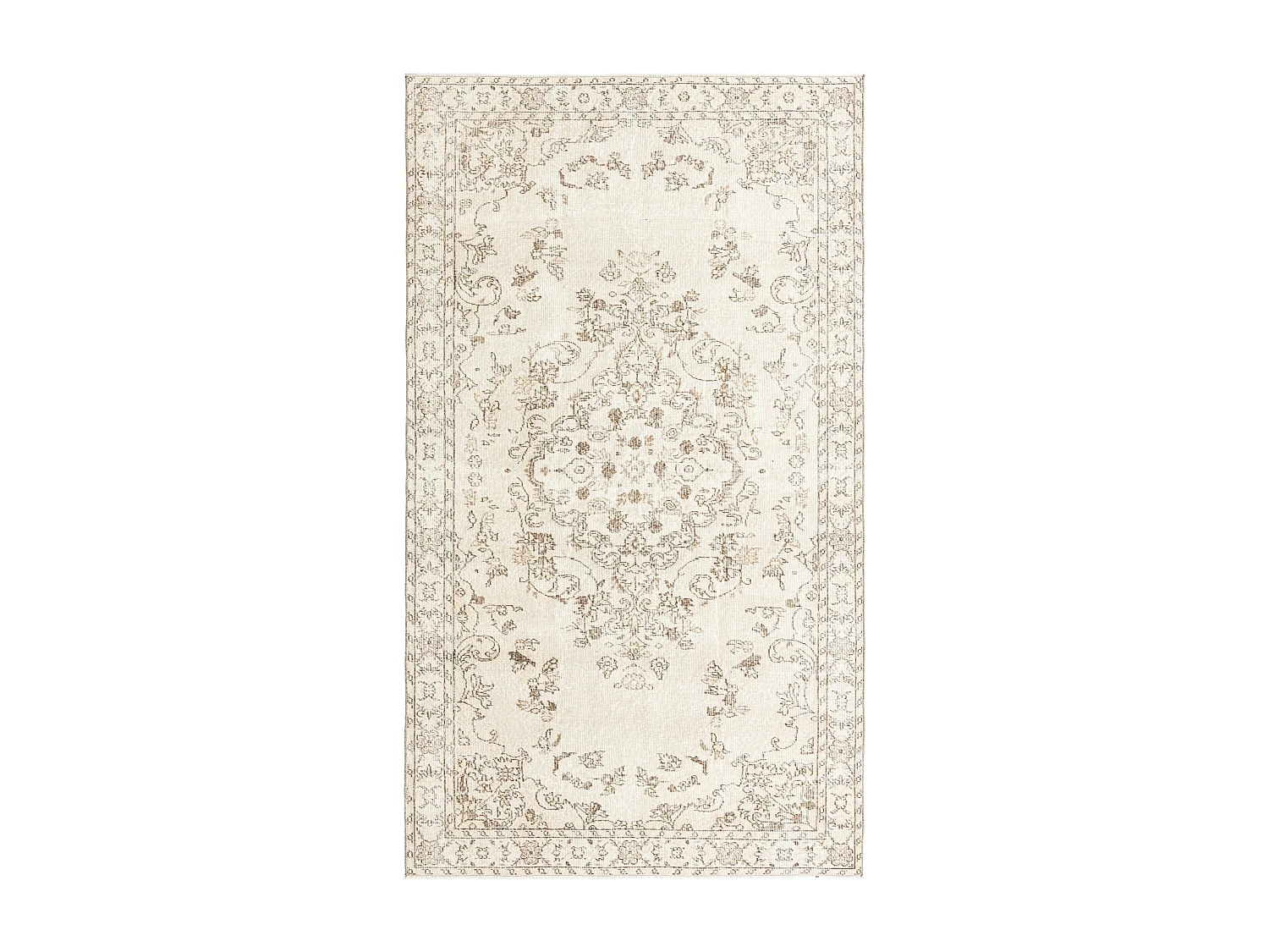 Tapis de laine 152x264 beige Ultra Vintage