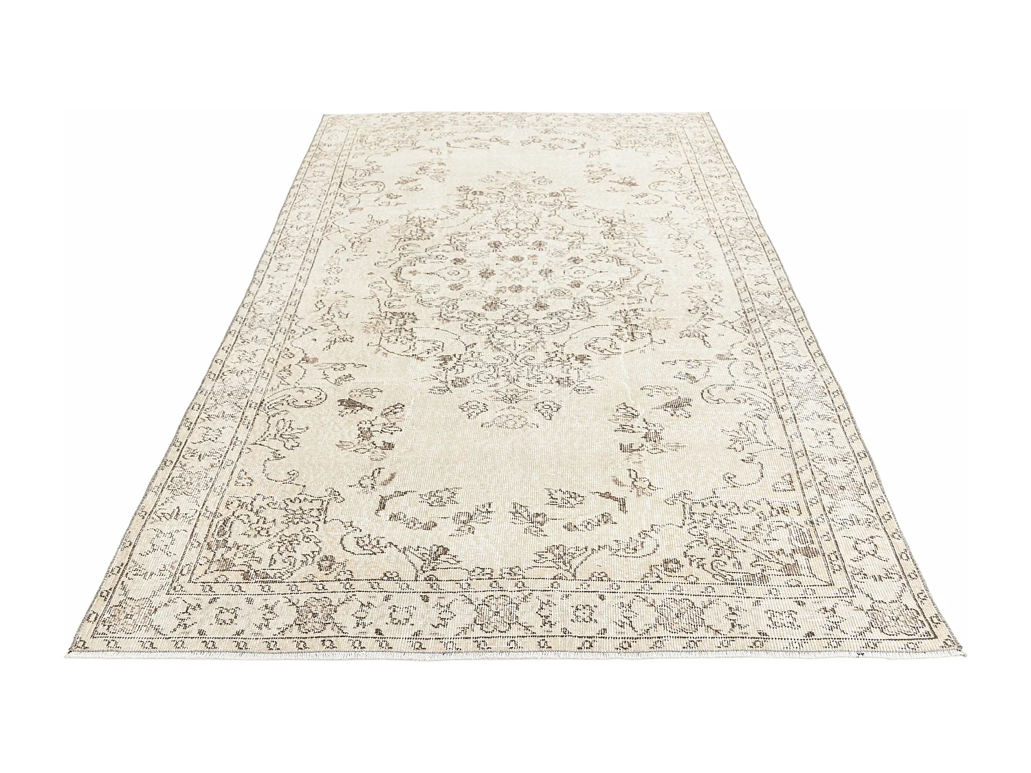 Tapis de laine 152x264 beige Ultra Vintage