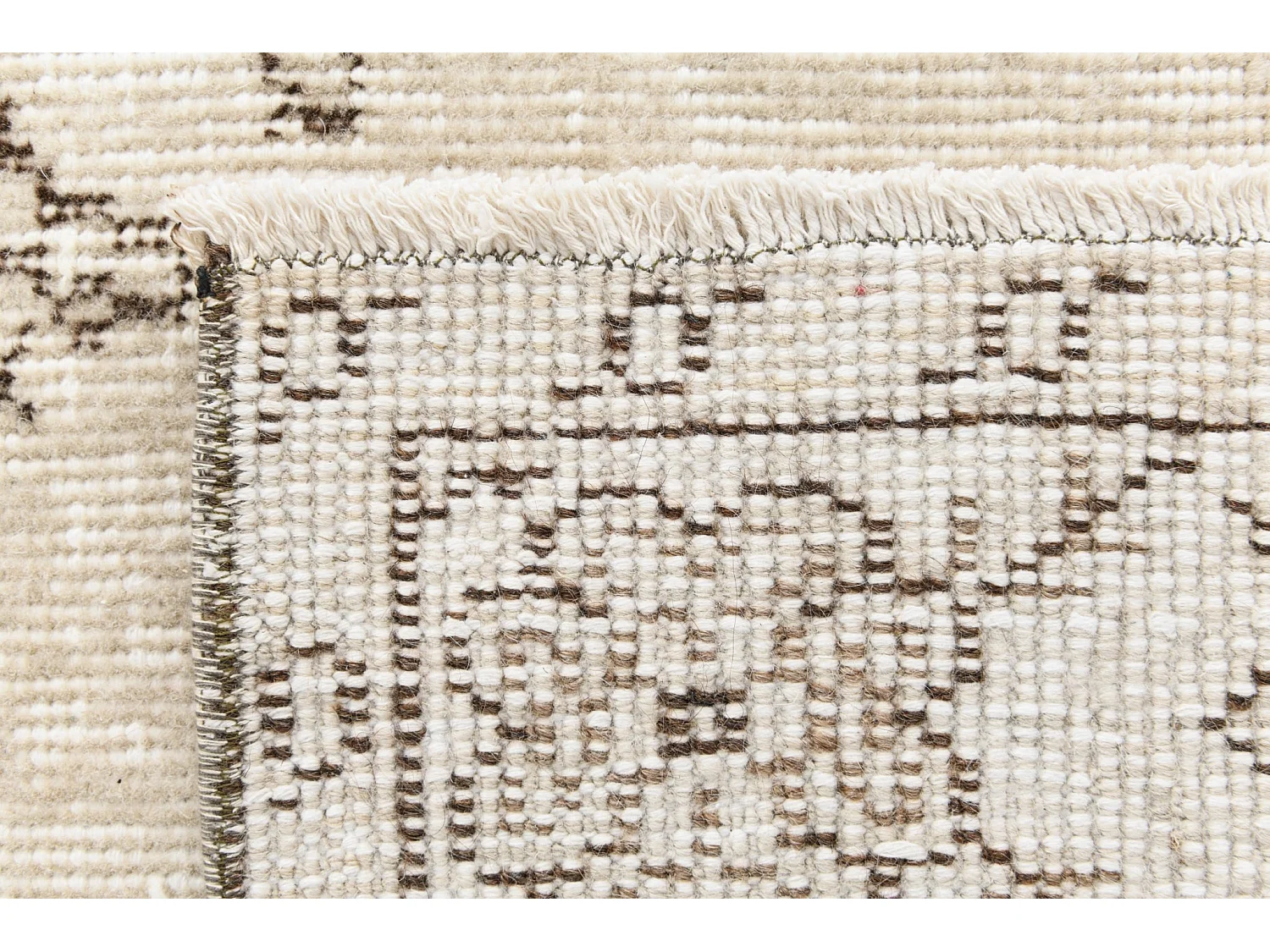 Tapis de laine 152x264 beige Ultra Vintage