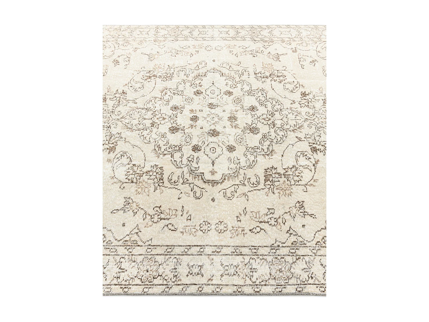 Tapis de laine 152x264 beige Ultra Vintage