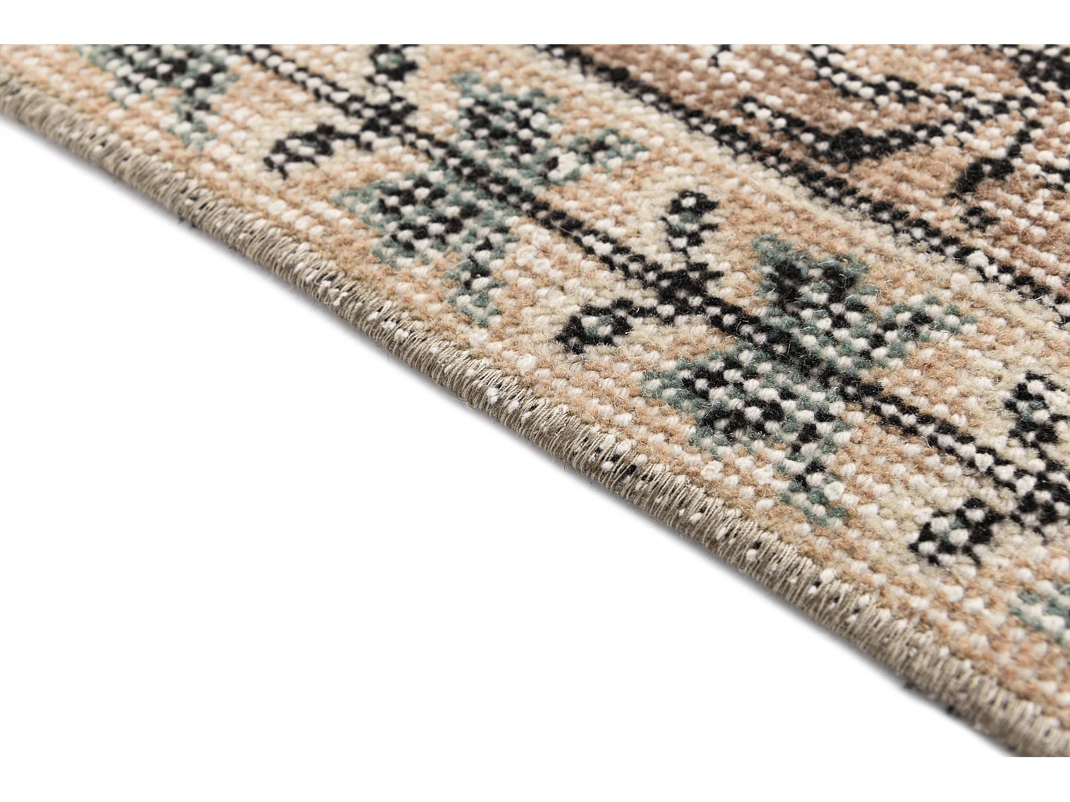 Tapis de laine 185x292 beige Ultra Vintage