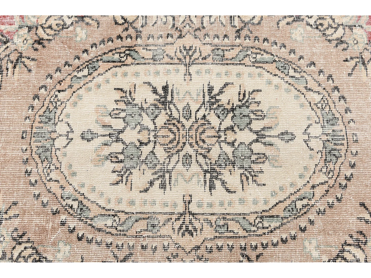 Tapis de laine 185x292 beige Ultra Vintage