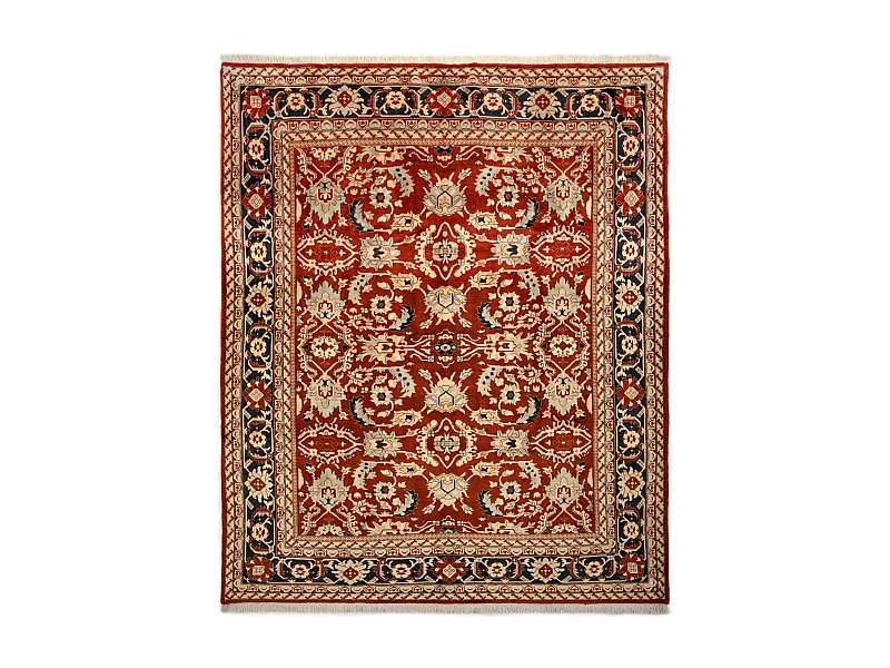 Wollteppich 257x302 Rot Tabriz