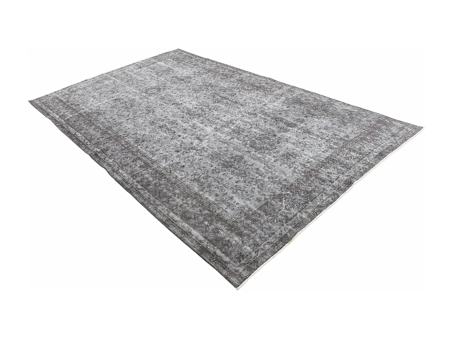 Tapis de laine 178x297 gris Ultra Vintage