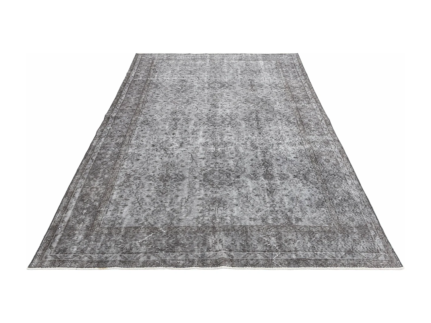 Tapis de laine 178x297 gris Ultra Vintage