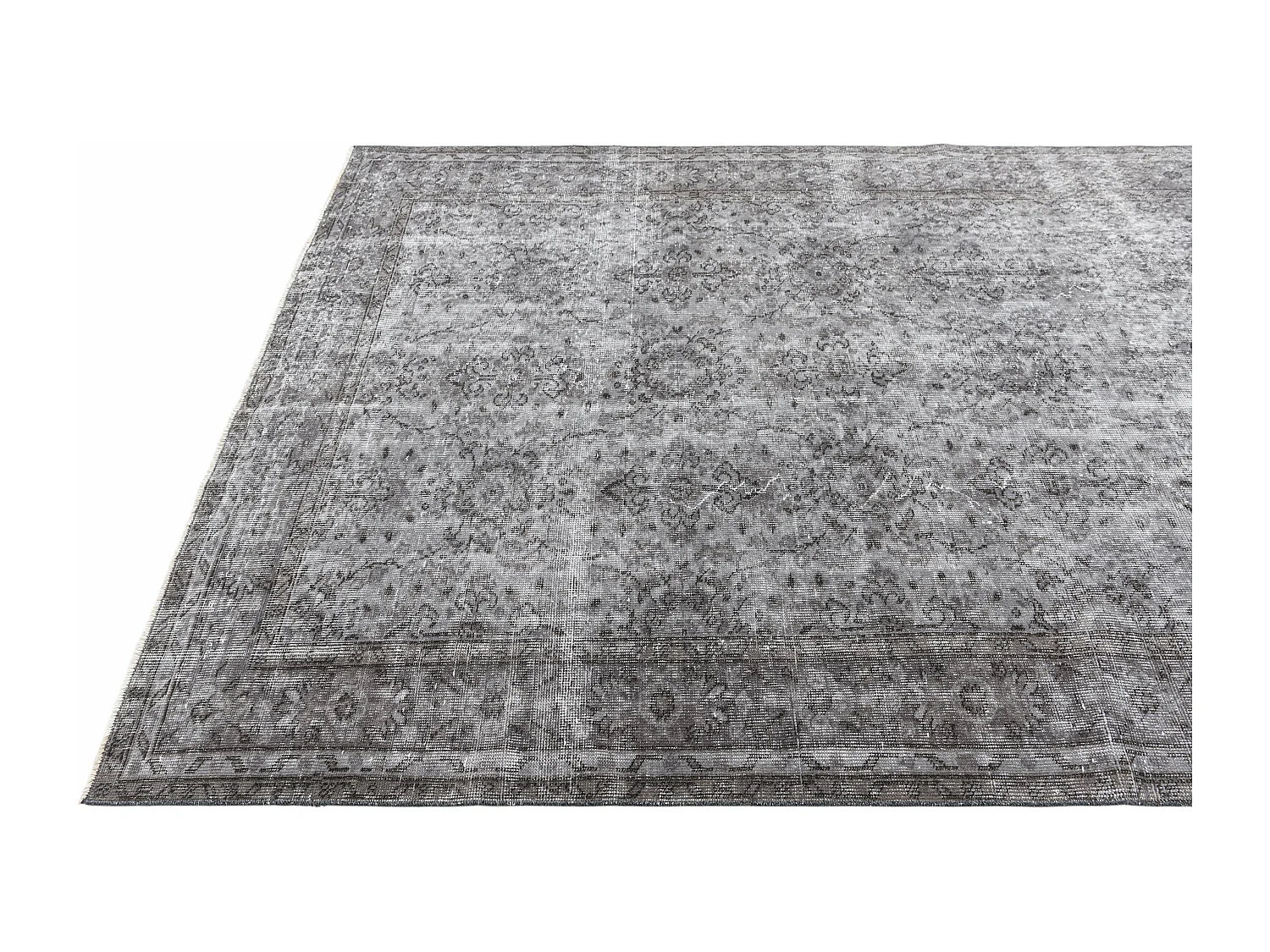 Tapis de laine 178x297 gris Ultra Vintage