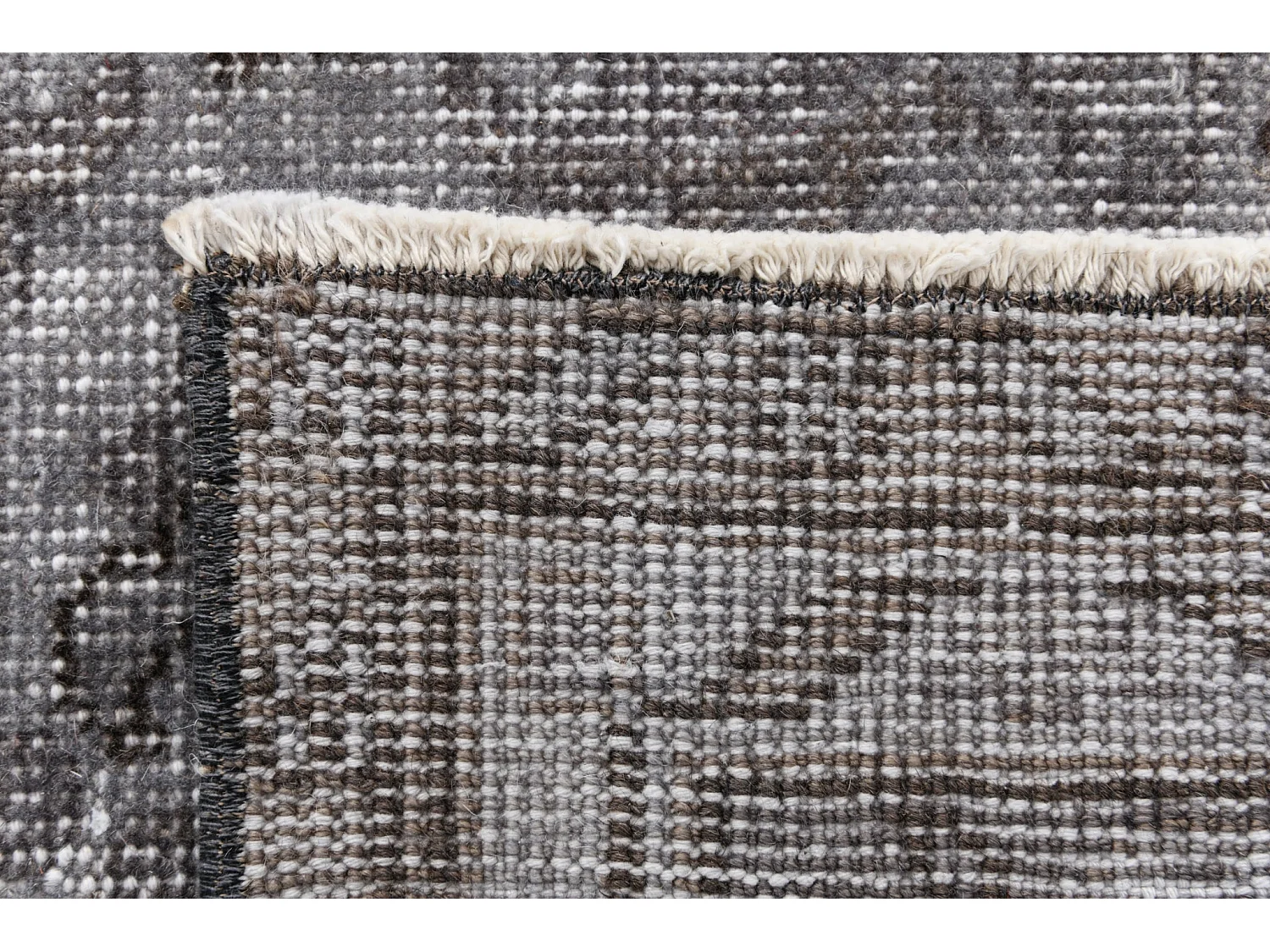 Tapis de laine 178x297 gris Ultra Vintage