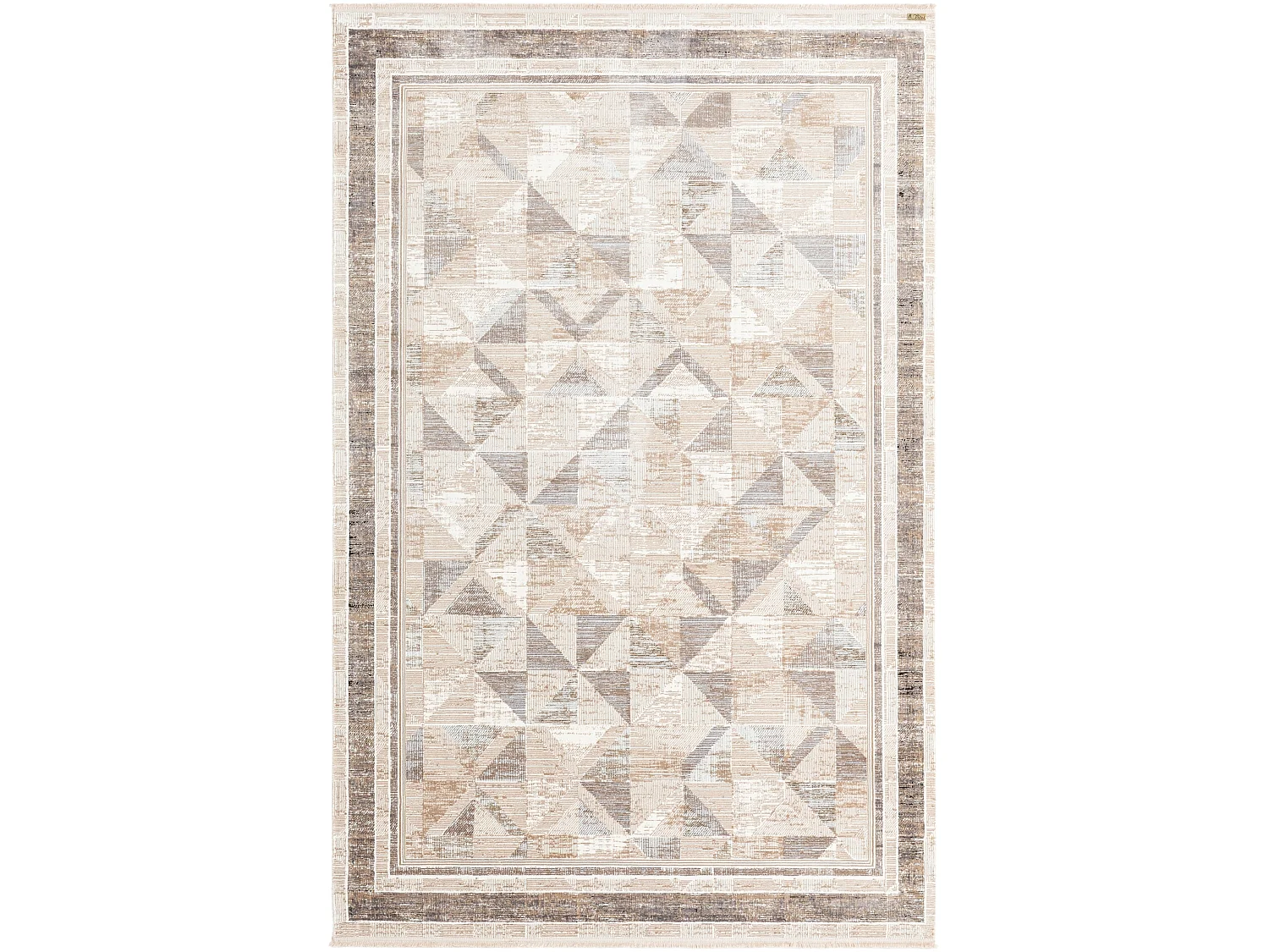 Tapis 185x275 beige Airolo Mosaic