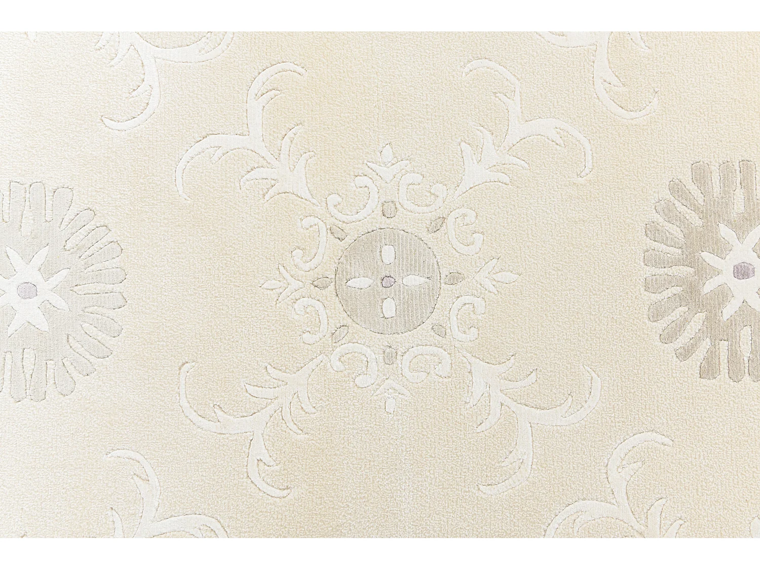 Tapis de couloir en laine 79x297 beige Darya