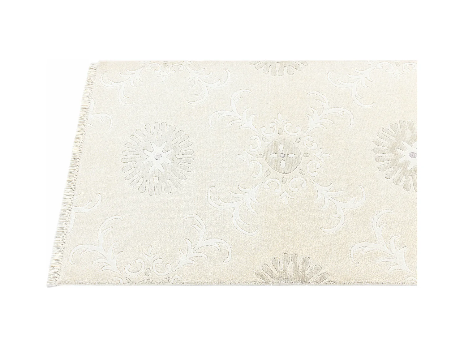 Tappeto per corridoio in lana 79x297 beige Darya