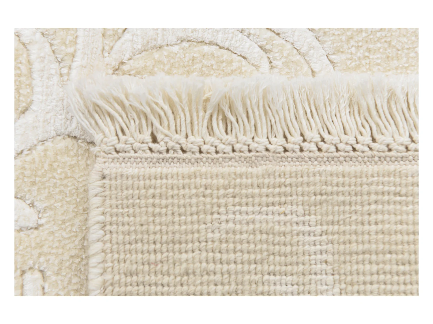 Tappeto per corridoio in lana 79x297 beige Darya