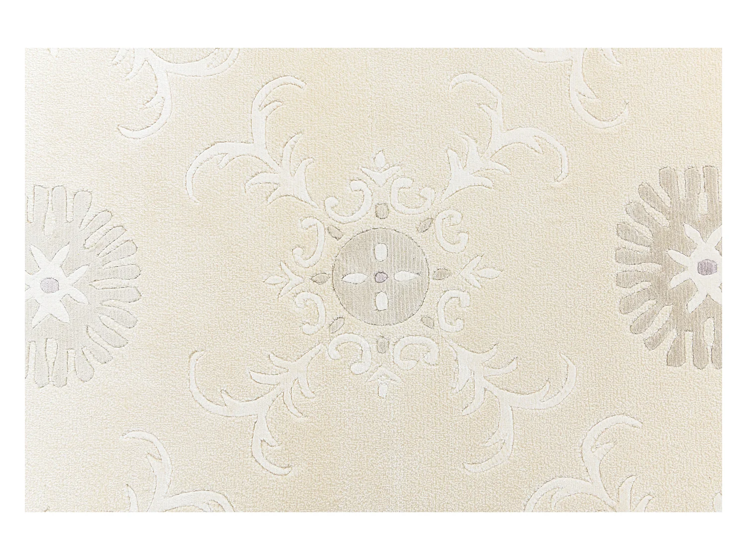 Tappeto per corridoio in lana 79x297 beige Darya