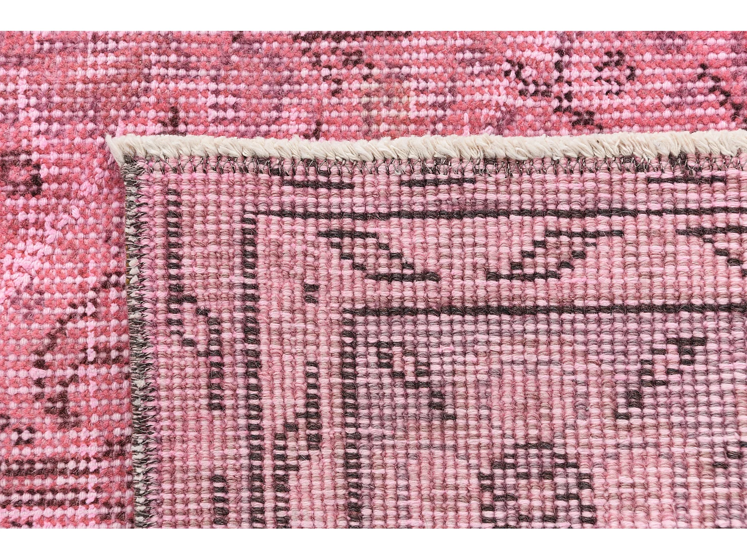 Tapis de laine 208x302 Violet Ultra Vintage