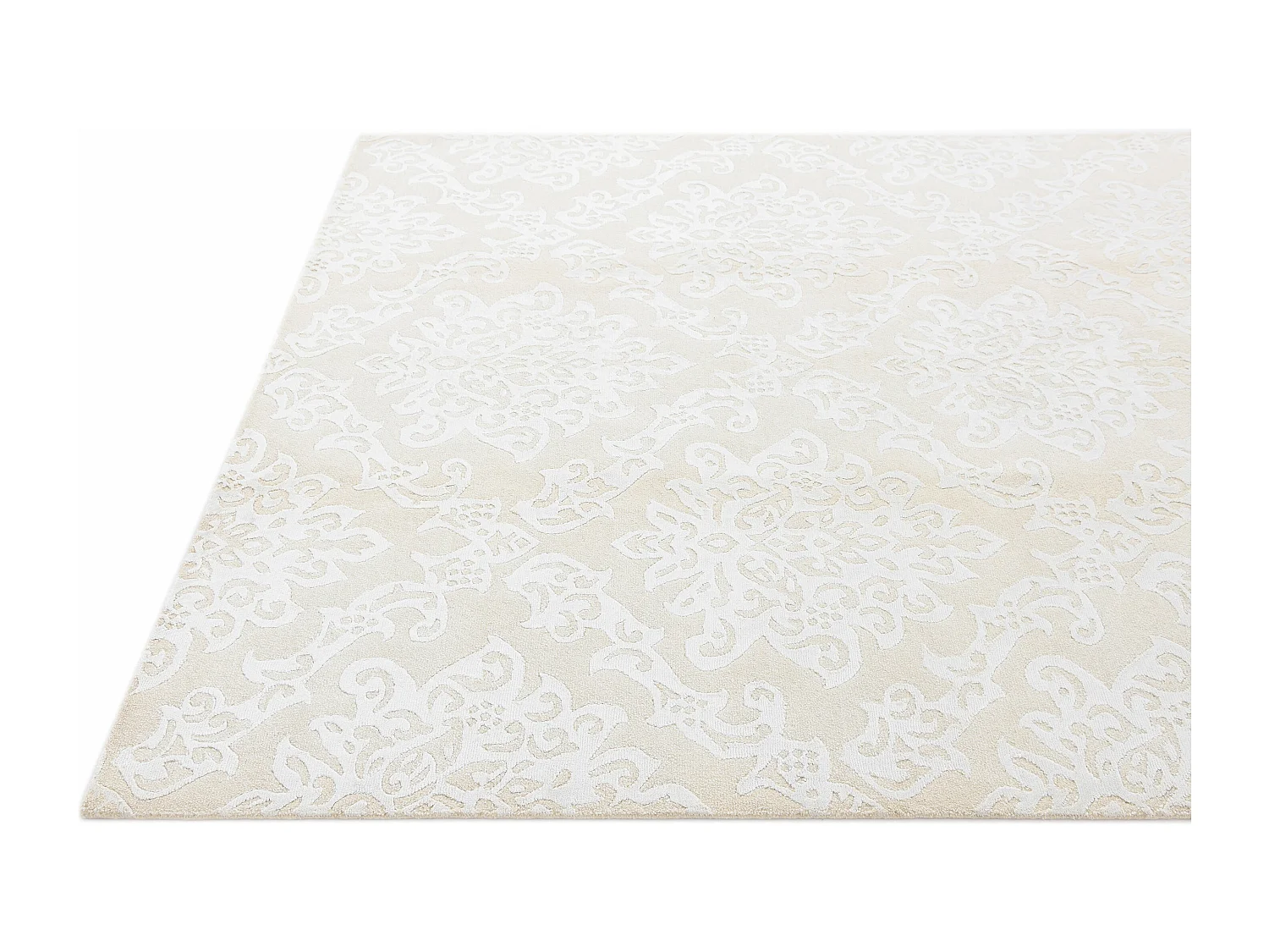 Tapis de laine 175x241 beige Darya