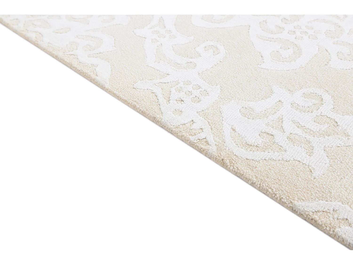 Tapis de laine 175x241 beige Darya