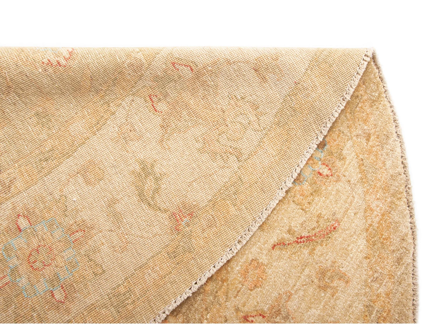 Wollteppich 199x200 Beige Kaizar